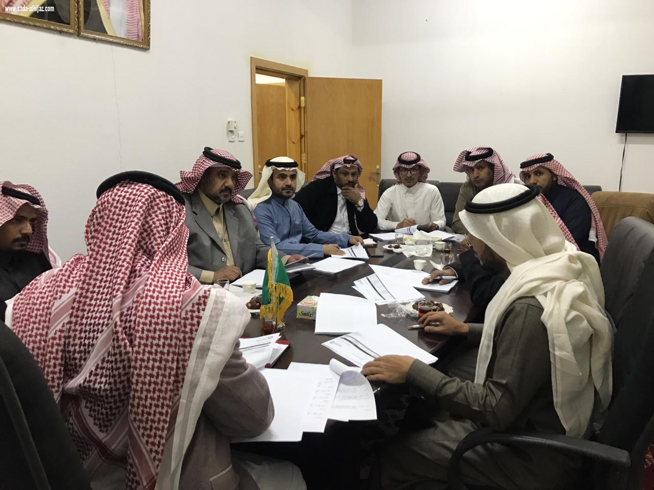 بلدي بني حسن يرحب برئيس البلدية الجديد ويناقش الجلسة مع مدير المشاريع