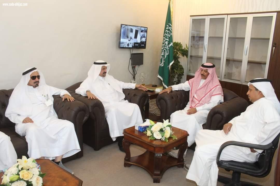 محافظ صامطة يستقبل مدير  فرع صندوق التنمية الزراعية بمنطقة جازان
