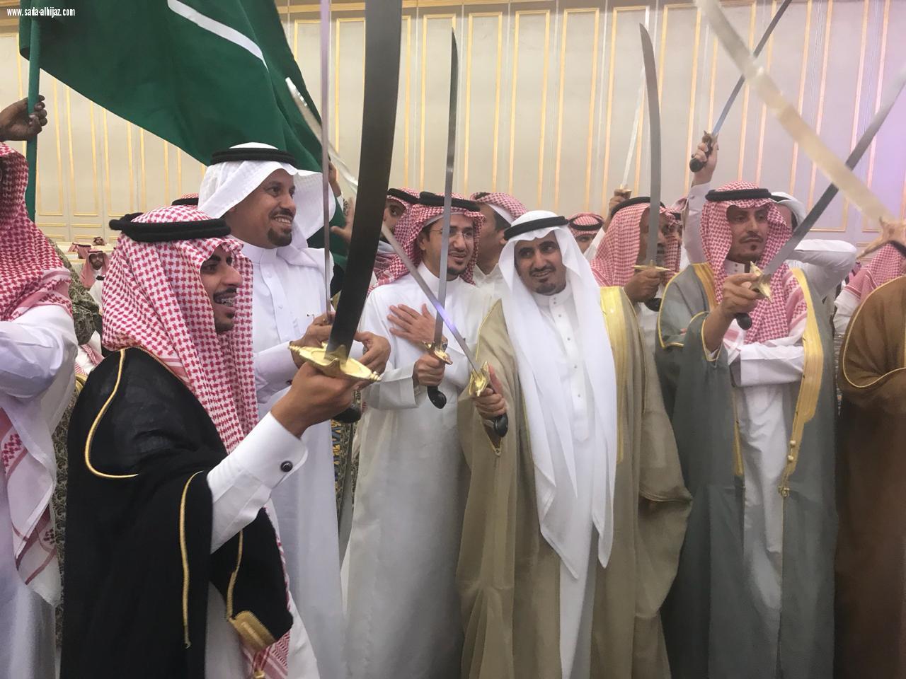 العميد الذيابي يحتفل بزفاف نجله الملازم أول رائد.