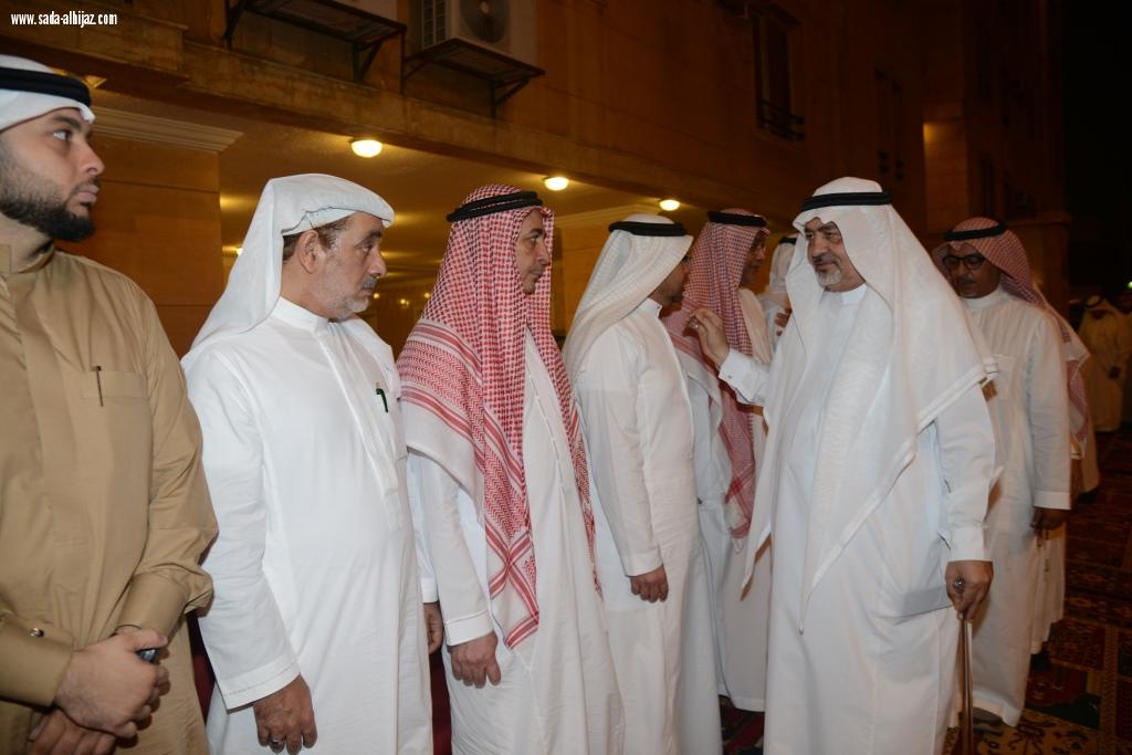 وزراء ووجهاء ومسئولين يتقدمون المعزين في العم جميل