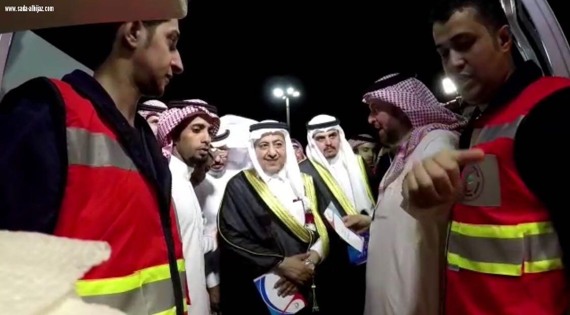 مشاركة هيئة الهلال الأحمر السعودي بمهرجان خليص السياحي الزراعي 