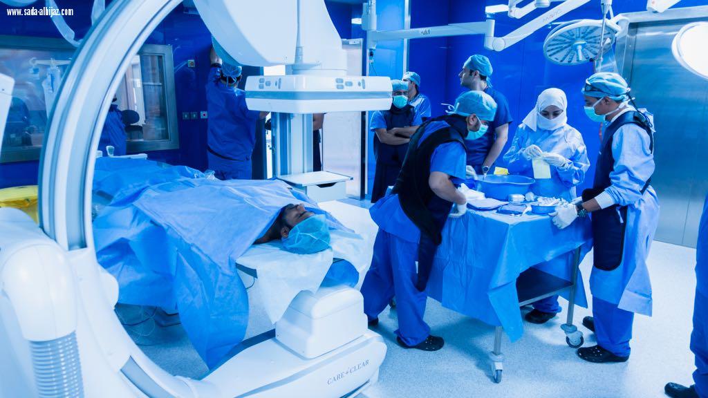 لاول مره بصحة الطائف: التخصصي يعلن نجاح اول عملية ضمن مراحل تشغيل وحدة القسطره القلبية
