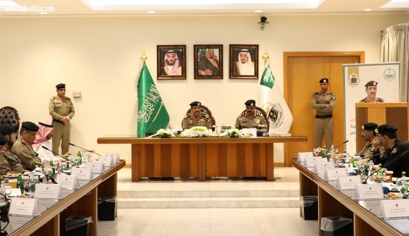 معالي مدير الأمن العام الفريق أول ركن / خالد بن قرار الحربي يترأس الاجتماع الثاني لقادة قوات أمن الحج