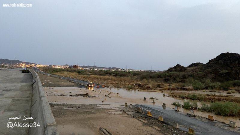 سالت على إثرها جميع الأدوية .. أمطار الـ7ساعات