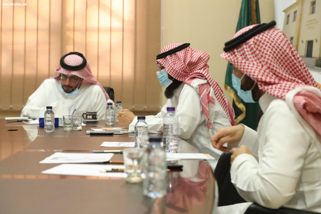 ادارة دور الضيافة بجمعية البر تجتمع لمناقشة أنشطة وبرامج رمضان