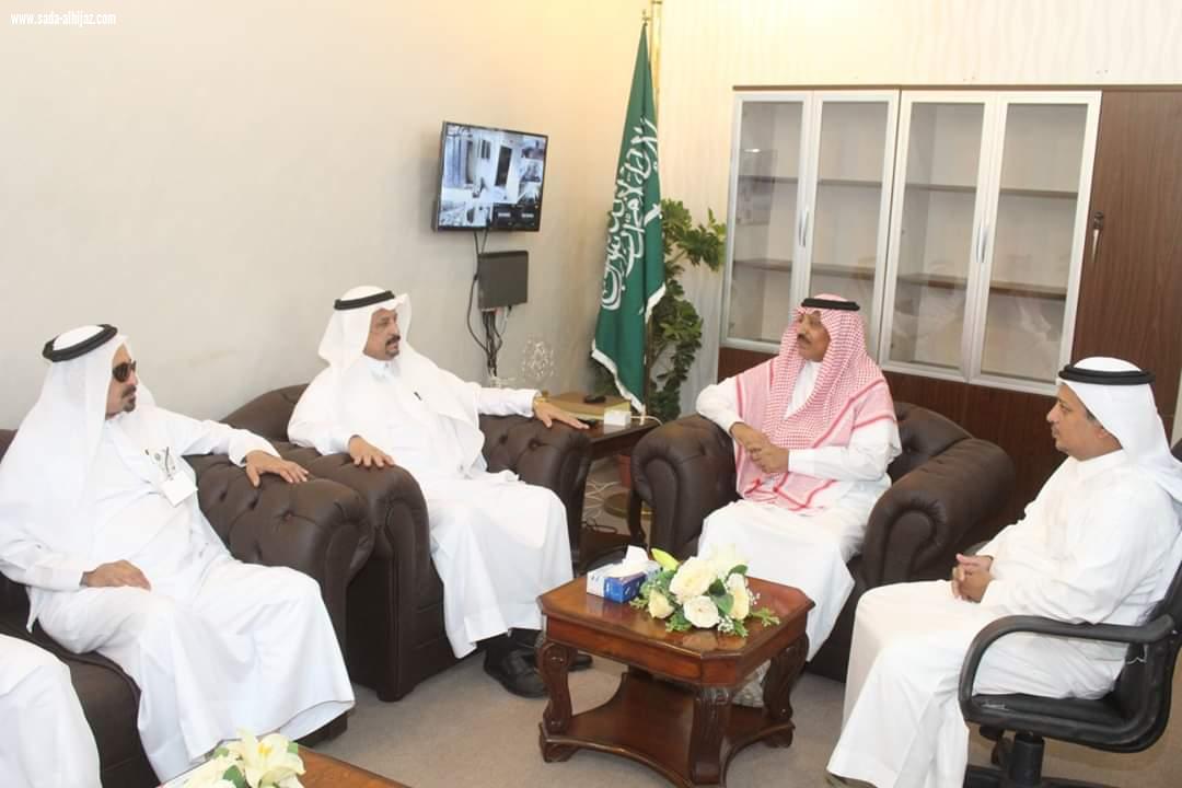 محافظ صامطة يستقبل مدير  فرع صندوق التنمية الزراعية بمنطقة جازان