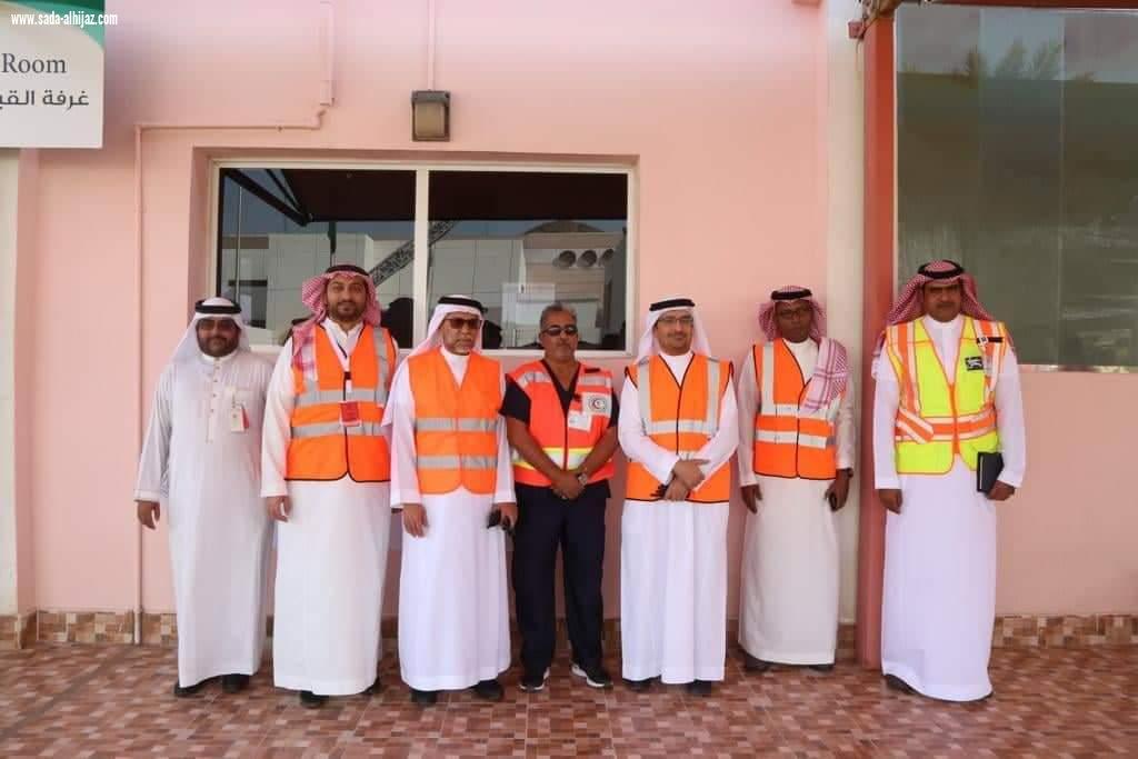 بمشاركة عدة جهات حكومية  فرضية حريق وهمي بمستشفى حراء العام بمكة