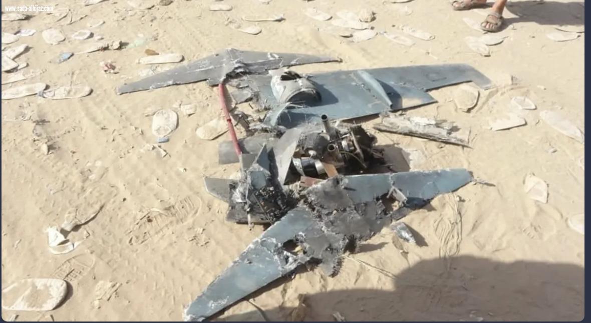 القوات الجوية اعترضت ودمرت يوم الأحد 17 مسيرة مفخخة أطلقتها الميليشيات الحوثية تجاه المنطقة الجنوبية