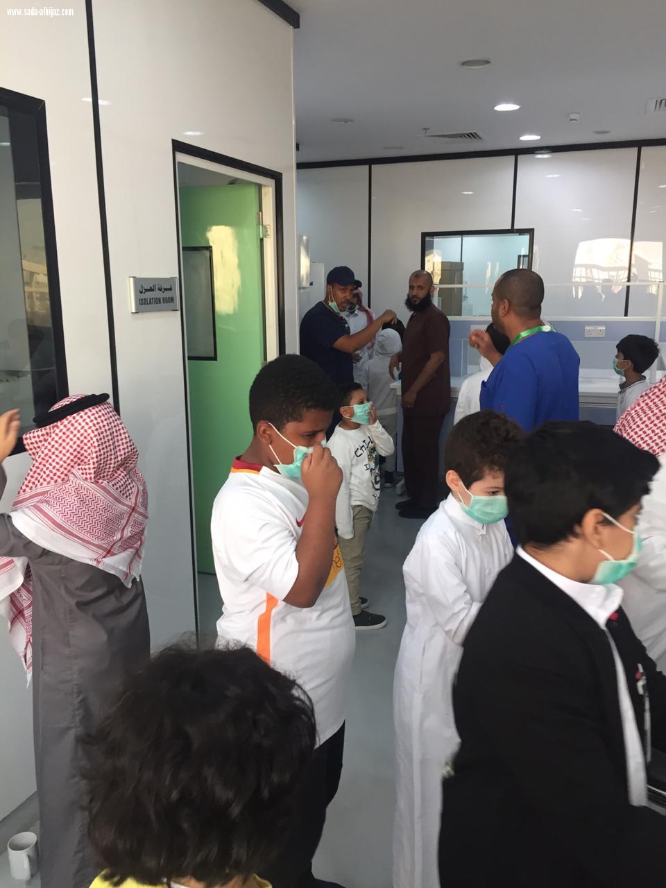طلاب ابتدائية مدارس القلعة الحجازية يزورون مقر فرع وزارة البيئة والمياة والزراعة
