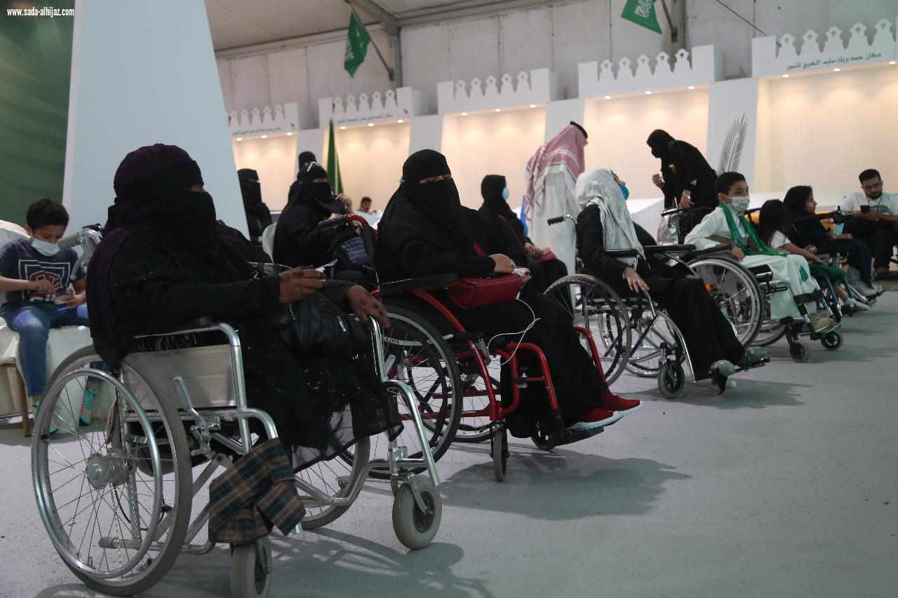 * طاقات فريق بصمة إبداع المدينة من ذوي الإعاقات يحتفلون باليوم الوطني ال ٩٠* 