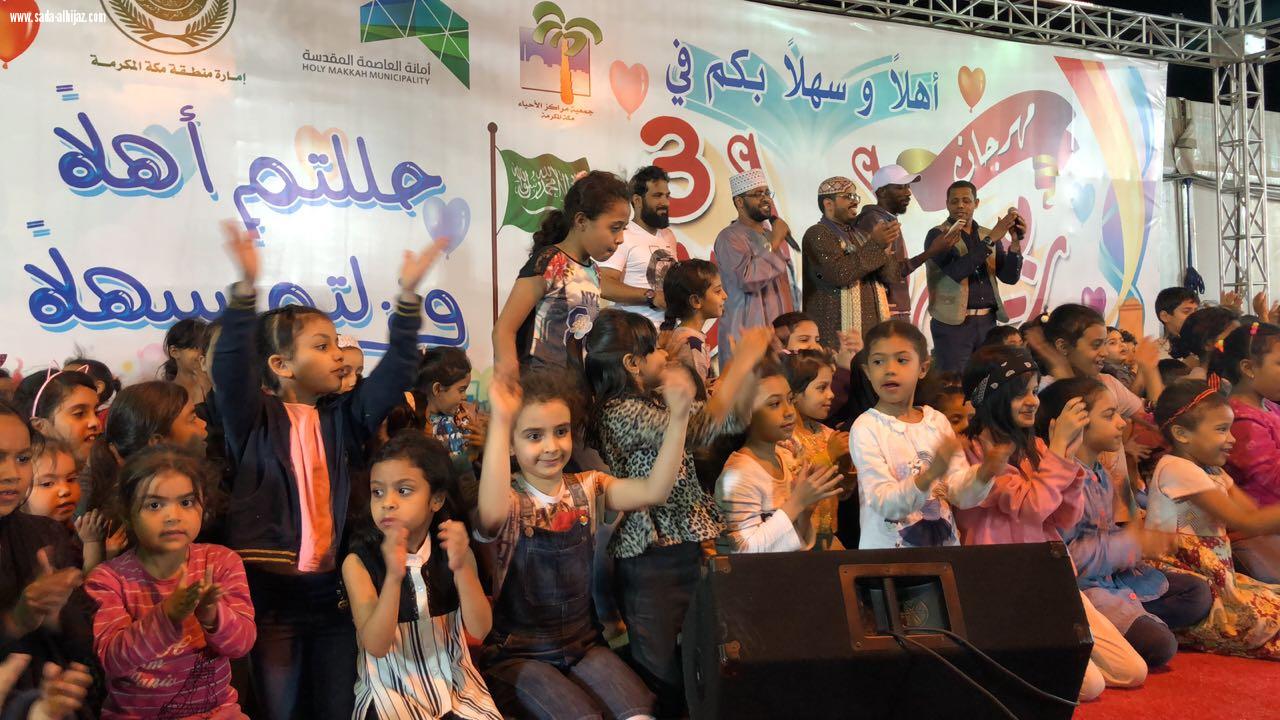 حماس كبير للاطفال على مسرح مهرجان ربيع النوارية 3 احتفاء بنجوم قناة المجد الفضائية