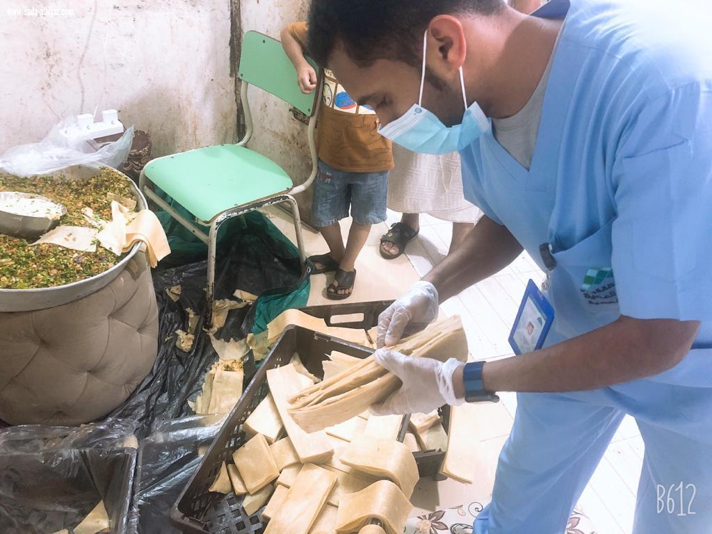 بلدية العالية تضبط مصنعين رقائق مخالفة بمركز العالية 