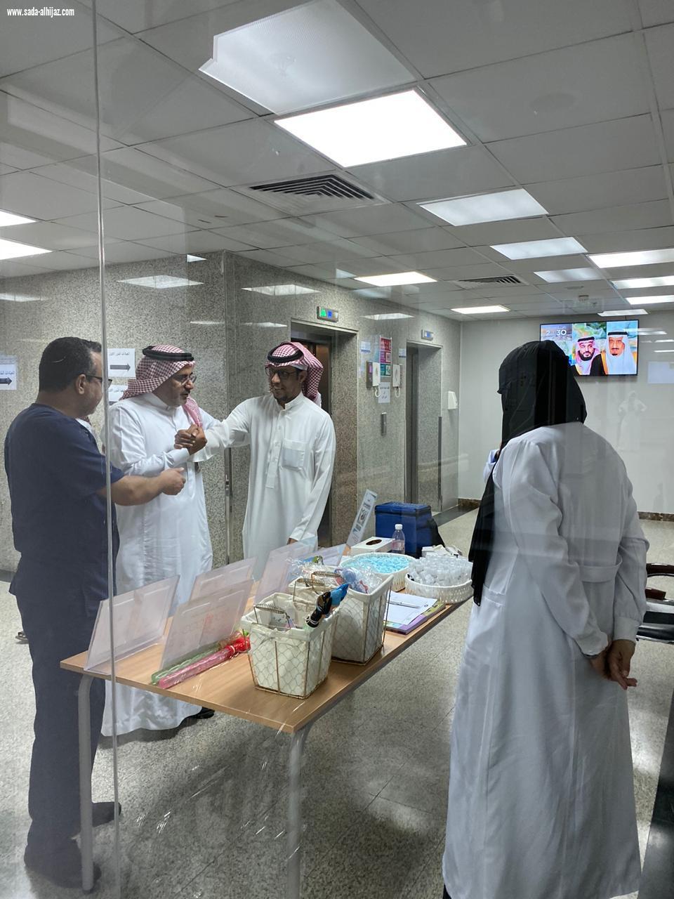 حملة تطعيم لفيروس الانفلونز الموسمية بمستشفى العزيزية