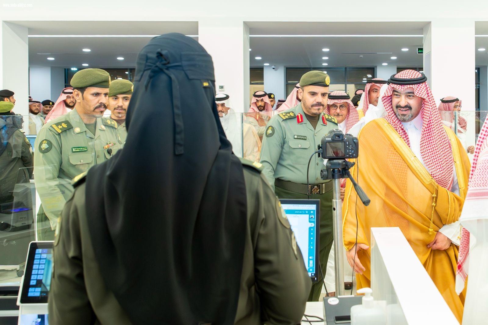 نائب أمير تبوك يقف على الجهود المبذولة لخدمة ضيوف الرحمن بمنفذ حالة عمار 