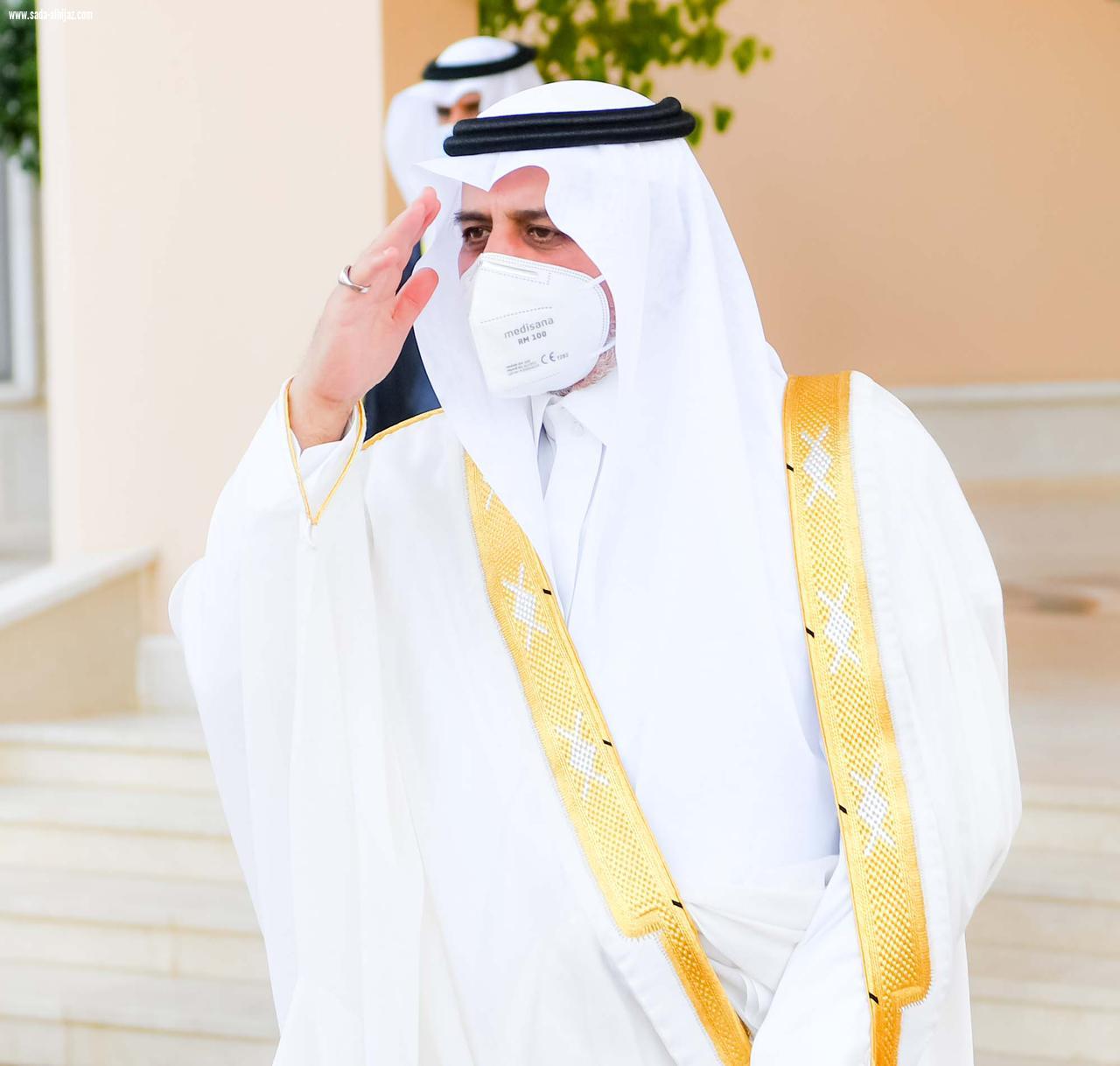 سمو أمير منطقة تبوك يستقبل المهنئين بعيد الأضحى المبارك 