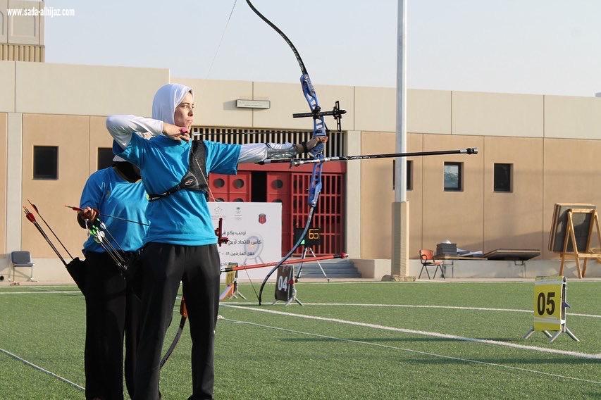 في ختام منافسات كأس الاتحاد السعودي للسهام للسيـدات  