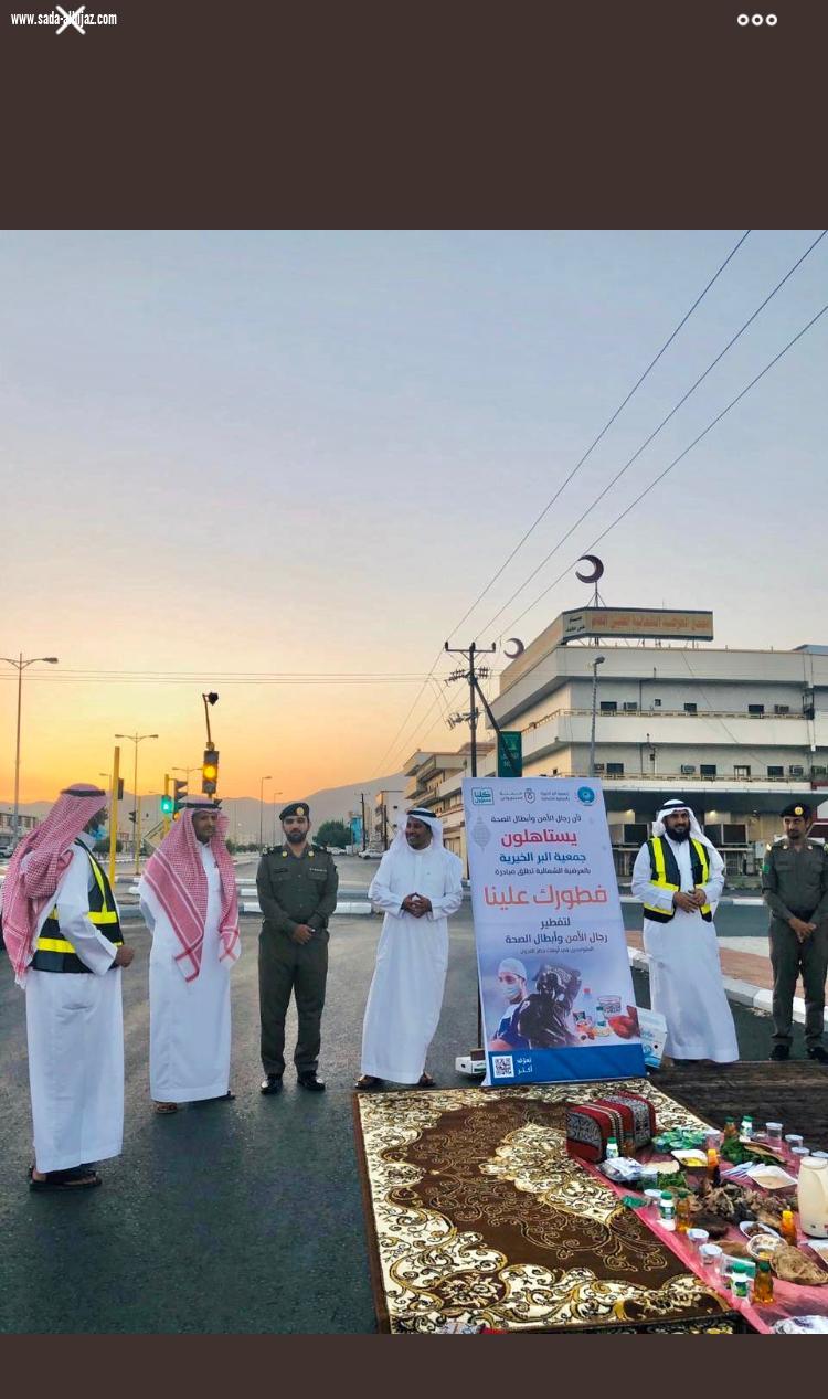 دشن سعادة محافظ محافظة العرضيات  الأستاذ علي بن يوسف الشريف يوم الأحد الموافق  ٣ (رمضان ) 