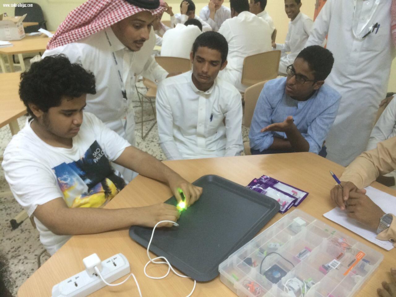 مواهب واعدة تكتشفها حاضنة أكتشاف المعرفية