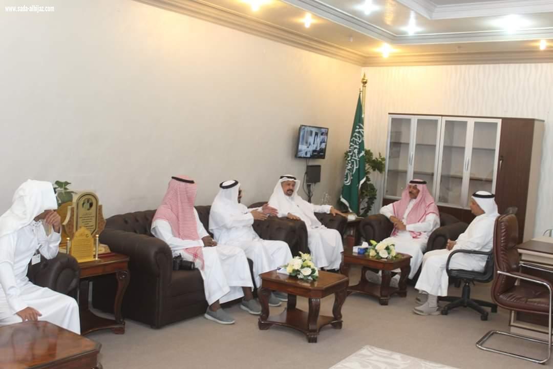 محافظ صامطة يستقبل مدير  فرع صندوق التنمية الزراعية بمنطقة جازان