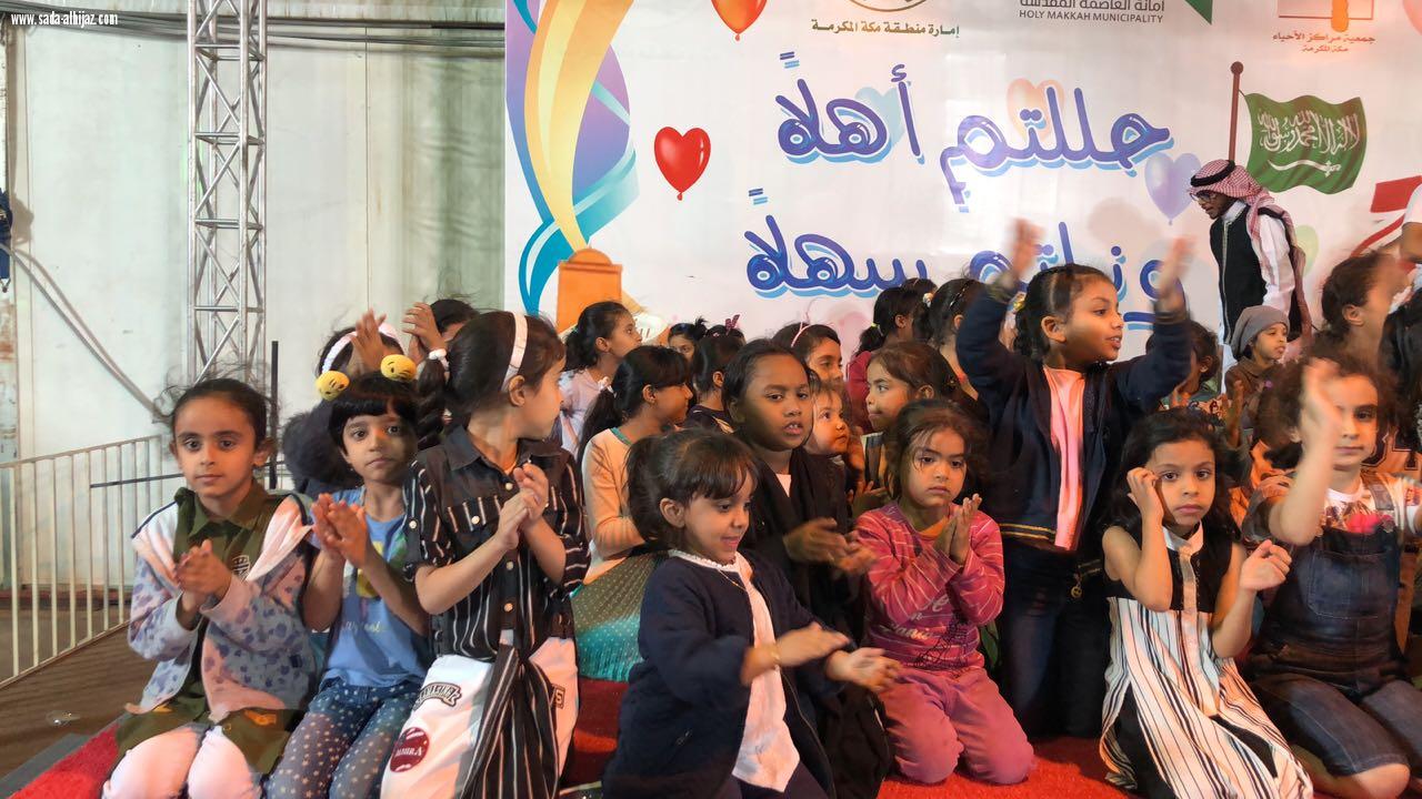 حماس كبير للاطفال على مسرح مهرجان ربيع النوارية 3 احتفاء بنجوم قناة المجد الفضائية