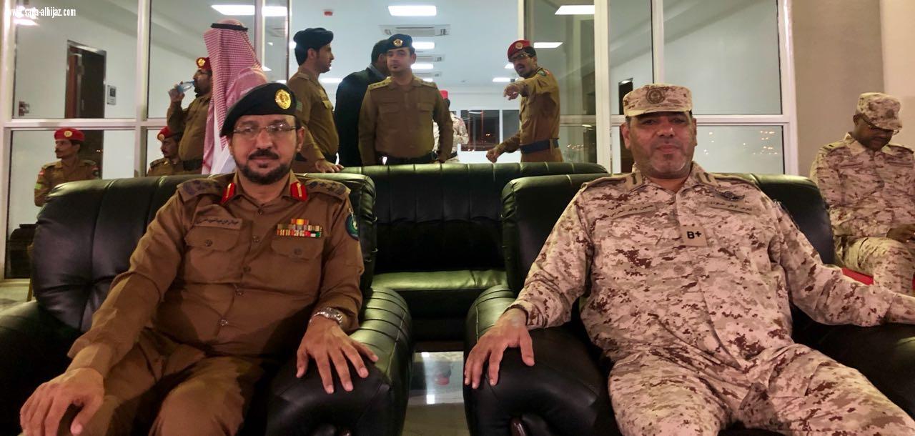 بالصور ..مدني المدينة و لواء الملك فيصل بالحرس الوطني يقيما مبارة ودية بكرة القدم احتفاء باليوم الوطني