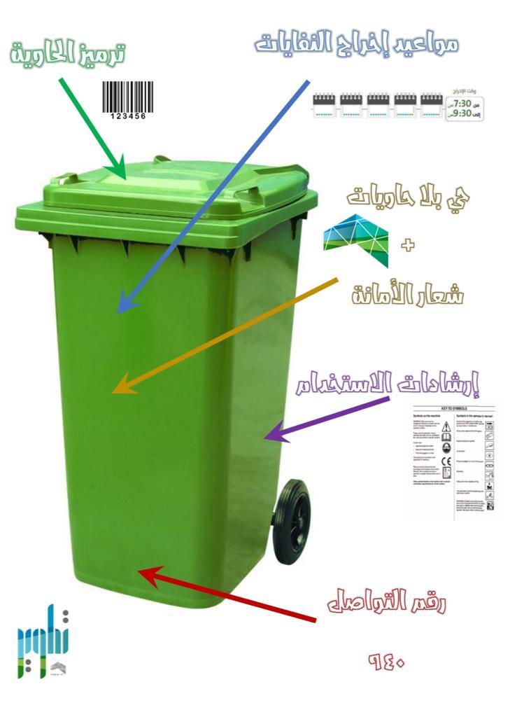 امانة العاصمة المقدسة تطلق مبادرة حي بلا حاويات