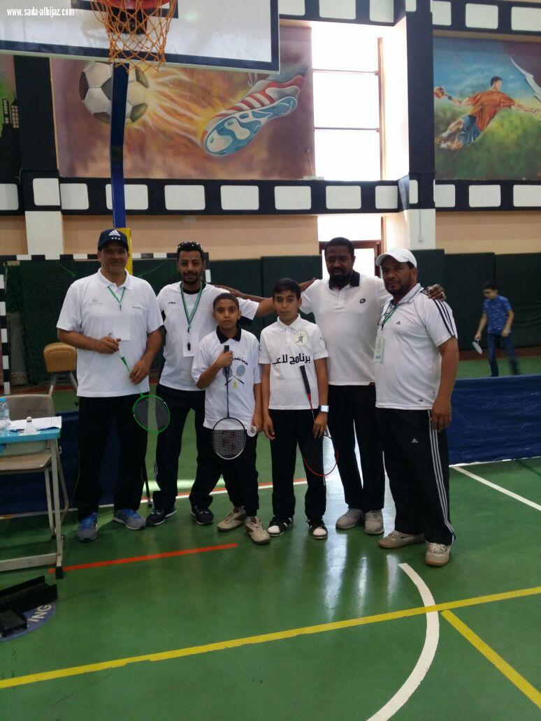 انطلاق بطولة الريشة الطائرة الاولى للطلاب بتعليم شمال المدينة المنورة