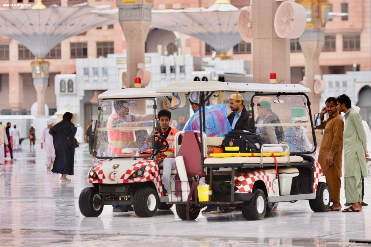 هلال المدينة المنورة يتلقى 86 بلاغ ويسعف 67 حالة خلال ٢٤ ساعة