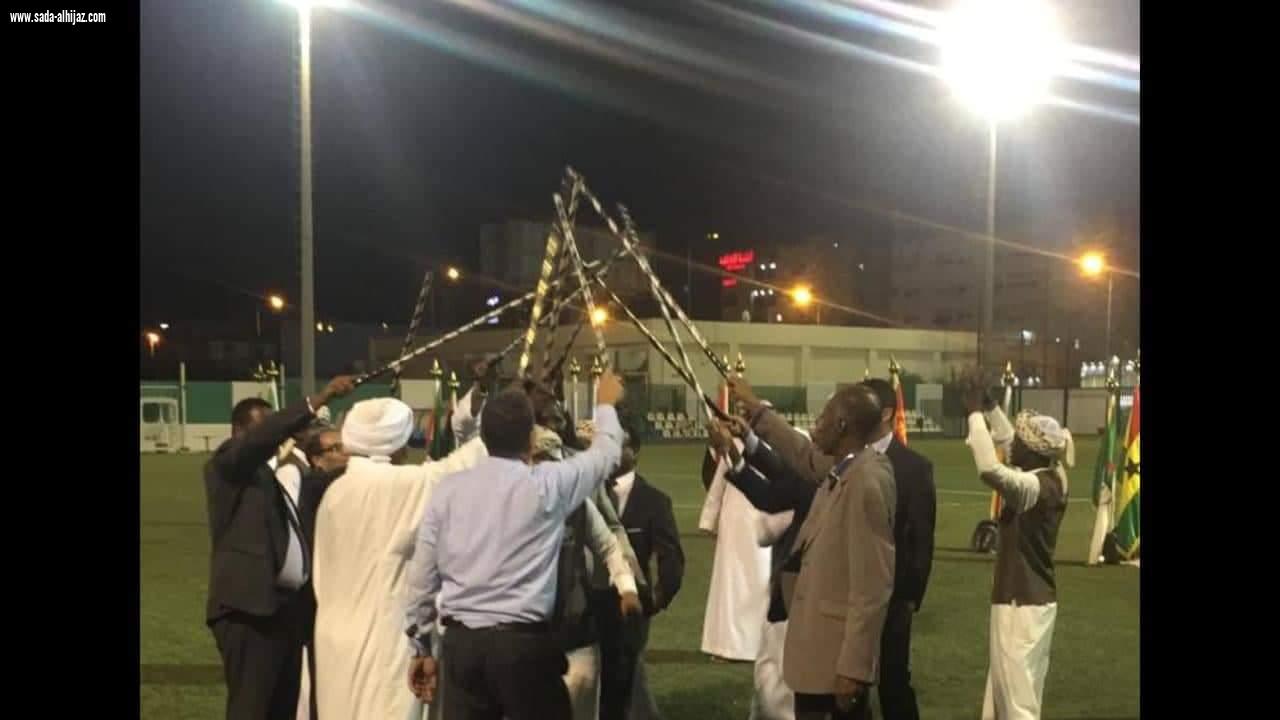 بحضور الشيخ غزالي طس منتخب جاليات نيجيريا يحصد كأس دوري القناصل المعتمدين بجدة احتضنته اكاديمية النادي الاهلي بجدة 