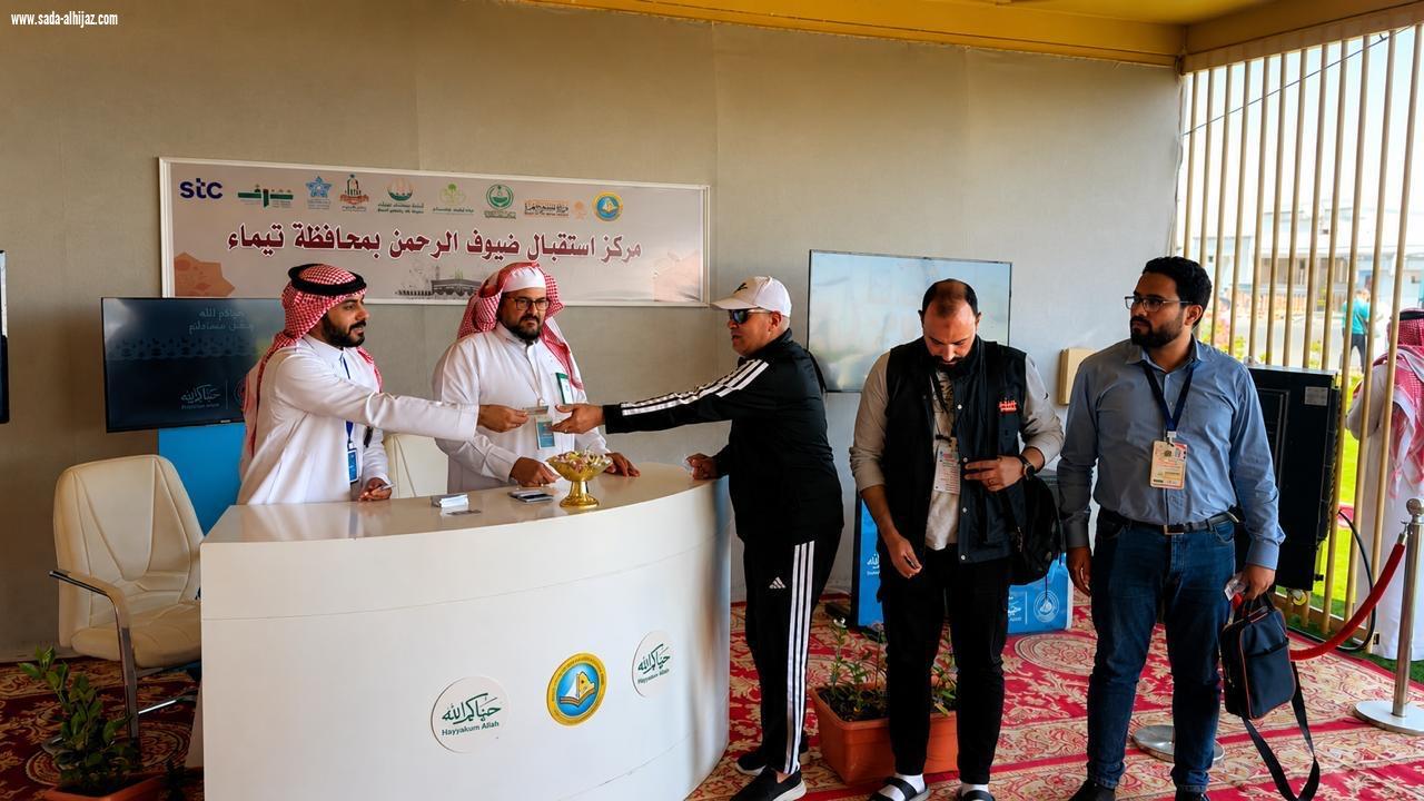 اللجنة الفرعية لهيئة الأمر بالمعروف والنهي عن المنكر بمنطقة تبوك تباشر أعمالها في خدمة ضيوف الرحمن