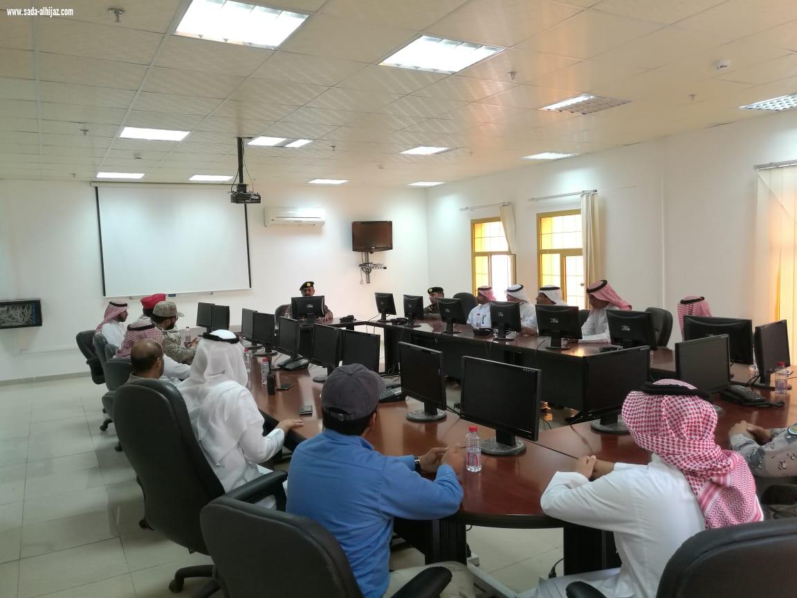 مدني المدينة ينفذ خطة السيول ويتلقى عدة بلاغات