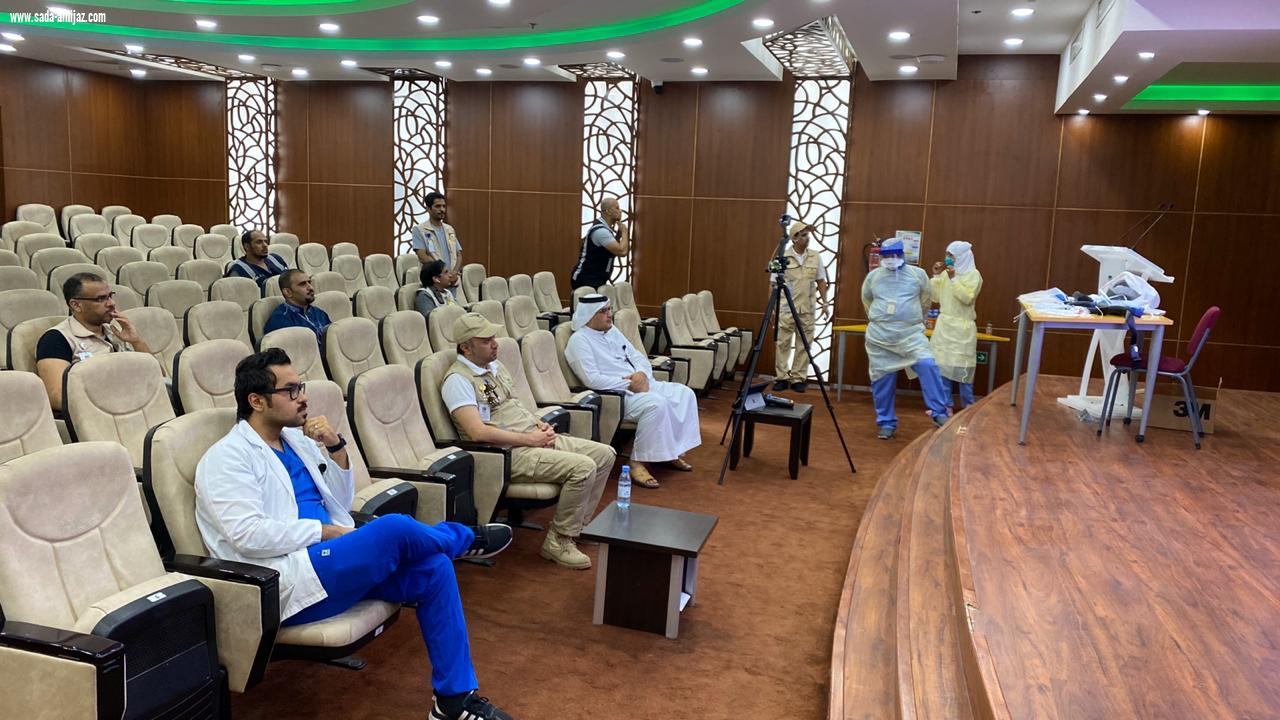 دورة لأطباء الأسنان حول طريقة أخذ عينات كوفيد 19
