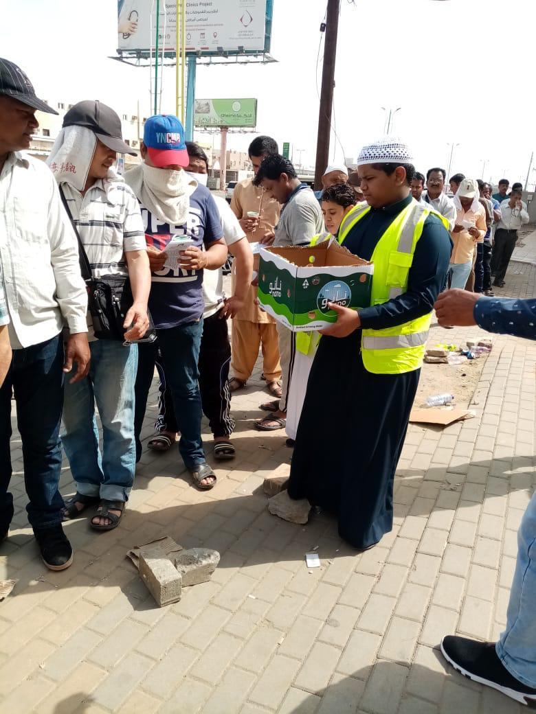 مكتب دعوي بيش يطلق مبادرة في كل كبد رطبة اجر