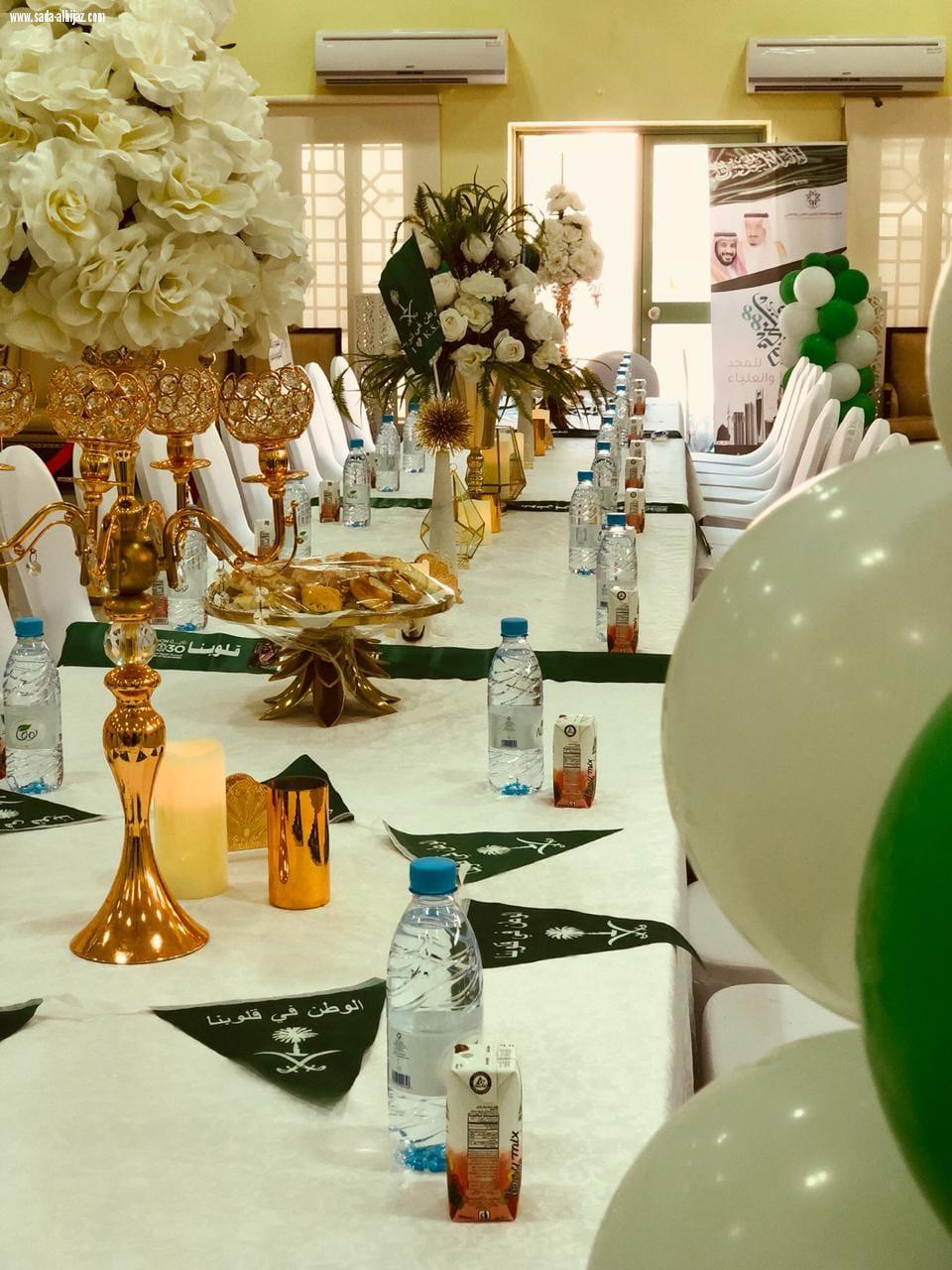فعاليات اليوم الوطني ( وطن العطاء) في الكلية التقنية للبنات بالطايف 