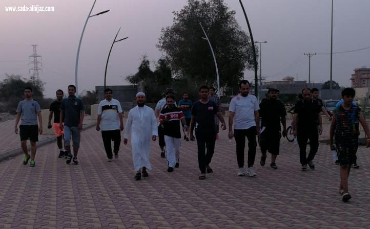 اللجنة الاجتماعية بمحافظة الطوال تطلق برنامج الرياضة صحة للجميع رياضة المشي