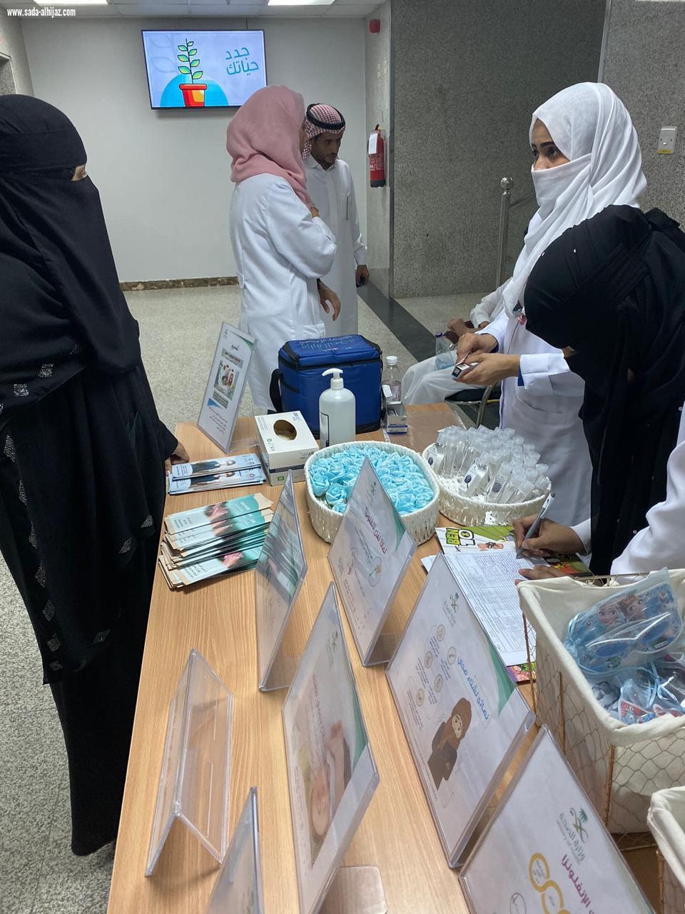 حملة تطعيم لفيروس الانفلونز الموسمية بمستشفى العزيزية