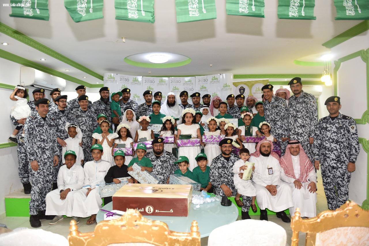 للمرة السادسة على التوالي مؤسسة كافل لرعاية الأيتام تتشرف بزيارة منسوبي كلية الملك فهد الأمنية
