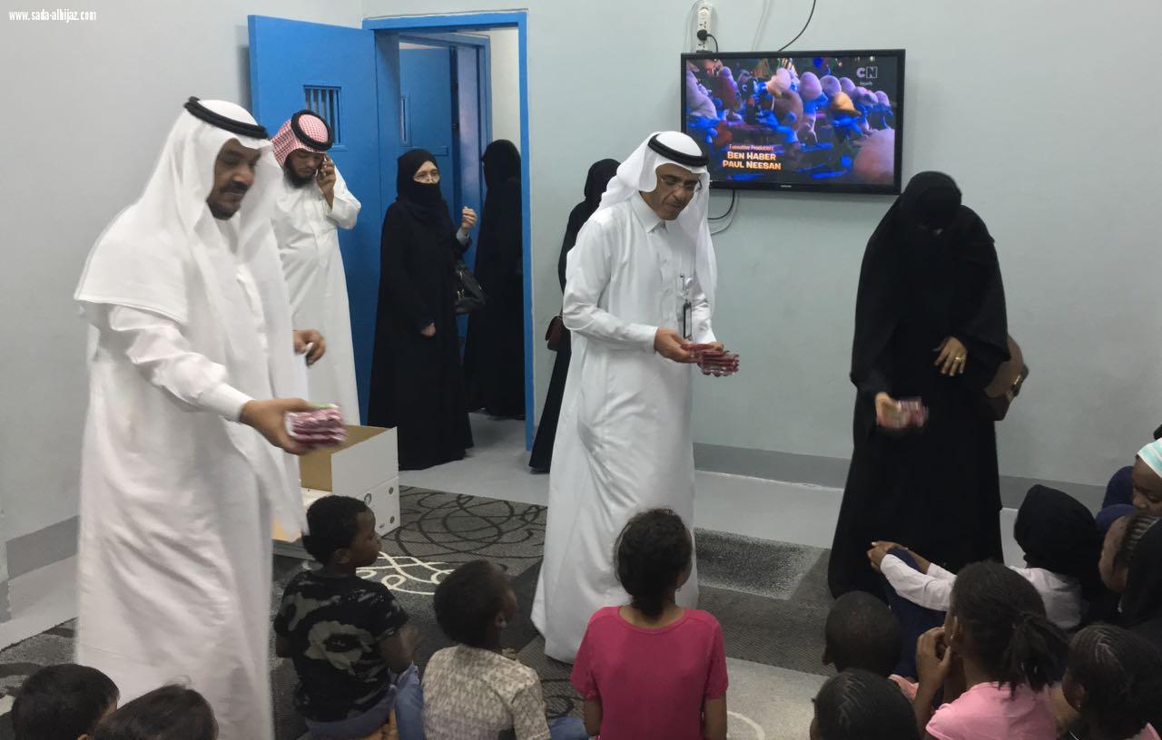 آل طاوي تفقد مركز استلام الاطفال الاجانب والمتسولين بمكة بمجمع الادارات الحكومية بالشميسي