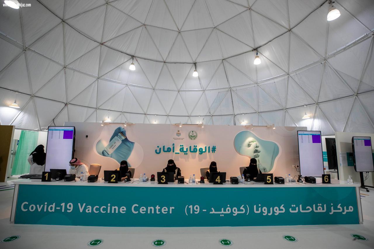 الخدمات الطبية بوزارة الداخلية تدشن التوسعة الجديدة لمركز لقاح فيروس كورونا في صلبوخ بمدينة الرياض
