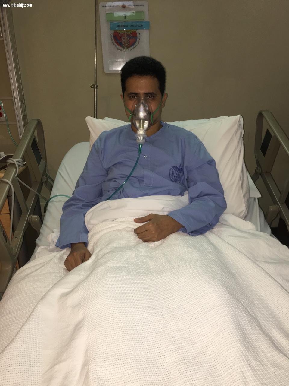 الزميل الحربي يرقد في مستشفي الجامعي