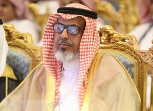 شيخ شمل قبائل بني حمد آل مشهور بالطوال يرفع التهاني  للقيادة الرشيدة بمناسبة حلول شهر رمضان المبارك