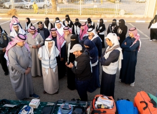أمين منطقة تبوك يطلق أعمال فريق منظومة الطوارئ والأزمات التطوعي  