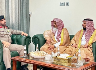 مدير عام الأمر بالمعروف بمنطقة الباحة يلتقي مدير شرطة المنطقة