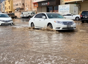 أمطار على محافظة الطائف