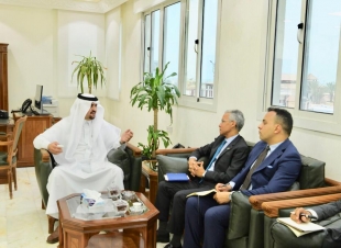 أمين منطقة جازان يستقبل القنصل العام الفرنسي  