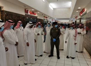 محافظ بيش يقف على التدابير الوقائية والإرشادية للحد من انتشار فيروس كورونا