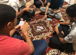 فعاليات متنوعة تقدمها اللجنة  المنظمة لفعاليات الدرب وناسة  القلب في يومها الخامس 