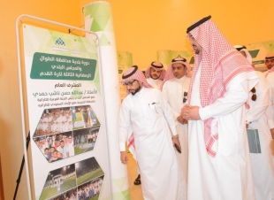 أمين منطقة جازان .. يتفقد المشاريع البلدية في محافظة الطوال الحدودية 