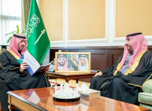 نائب أمير تبوك يستقبل رئيس جمعية 